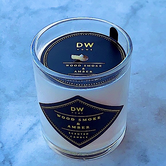 DW HOME CANDLE WOOD SMOKE & AMBER SET SCENTED - Picture 5 of 10